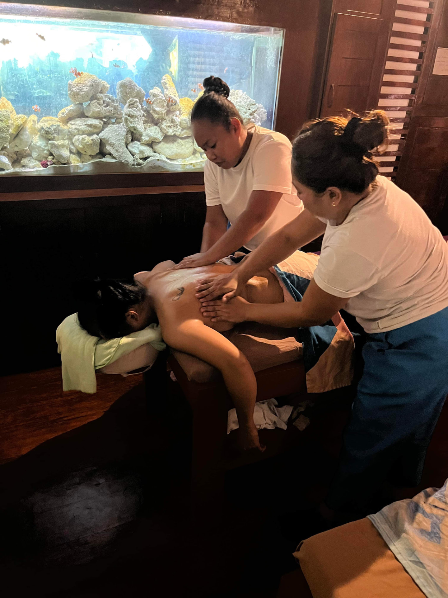 Massage treatment video preview